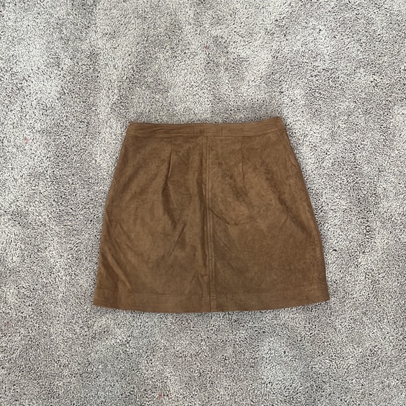 Brown Corduroy Skirt - Picture 2 of 2